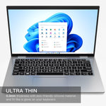 Large Print Keyboard Cover for Dell Latitude 7420 7430 7440 7450 7410 14", Latitude 3440 3450 5450 5440 5420 5430 5431, Latitude 9420 9430 14, Latitude 9510 9520 7520 15" Laptop -Black - Image 6