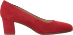 Eric Michael Abby red footwear footbed and interior leather lining detail