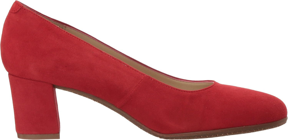Eric Michael Abby red footwear footbed and interior leather lining detail