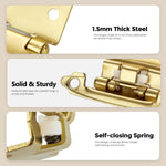 Ravinte Decor self-concealed cabinet hardware close up