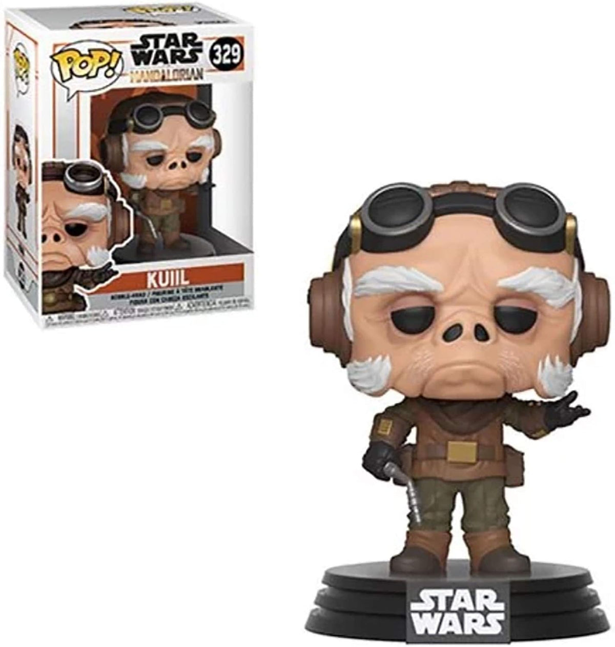 Funko Pop Star Wars series window box packaging