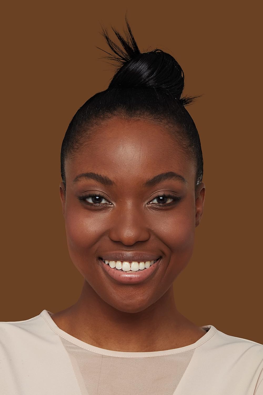 Swatch of L'Oreal True Match Foundation Deep Cool C9 on skin tone