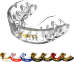 OPRO Gold Level Moldable Mouth Guard Premium Fit (Purple/Pearl) Adult & Kids Boxing Mouthguard for MMA & Impact Sports, Easy Self-Fit Mouth Guard for Sports, Football & Hockey - Includes Case - Image 15