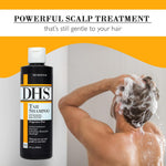 Person And Covey DHS Tar Shampoo back side usage instructions