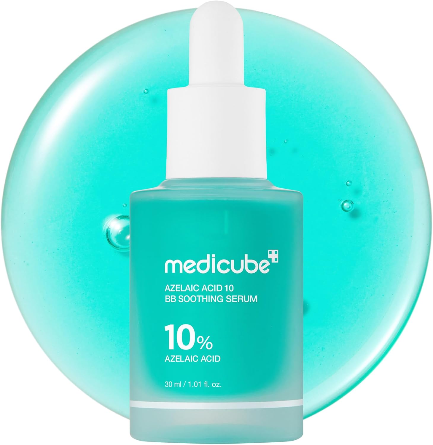 Medicube Azelaic Acid 10 Soothing Serum front view bottle