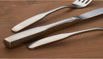 Oneida 6 piece progress set utensil close up view