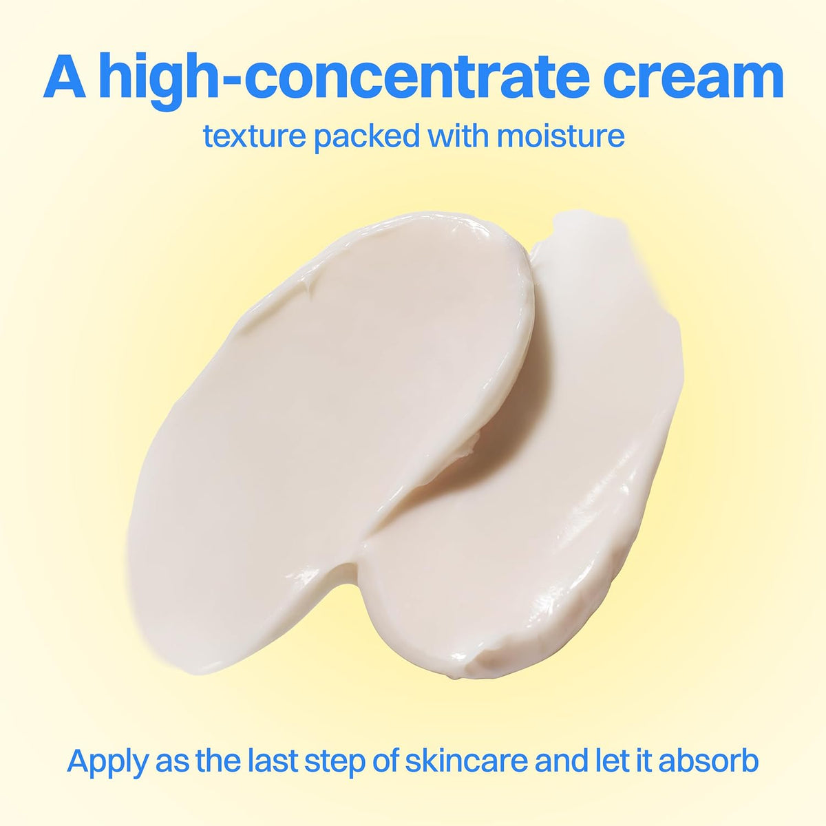 Application of Holika Holika Cerabarrier cream on hand
