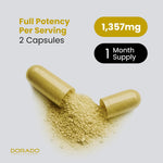 Dorado Nutrition Shilajit Supplement 60 count bottle lifestyle display