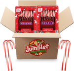 Sweetside Candy Co. Peppermint Candy Canes front view of holiday packaging.