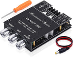 Bluetooth Audio Amplifier Board, ZK-TB21 2.1CH 50W x 2 +100W Subwoofer Amp | Power Amplifier with Treble and Bass Control, Bluetooth5.0 and AUX Inputs, Stereo Digital AMP for DIY Home Speakers - Image 11