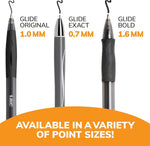 BIC Glide Bold Black Ballpoint Pens, Bold Point, 1.6 mm, 12-Count - Image 9