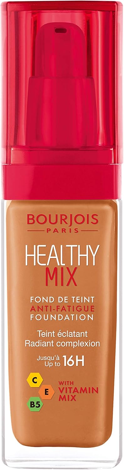 Bourjois Healthy Mix Anti-Fatigue Medium Coverage Liquid Foundation 53 Light Beige, 30ml, 29199601053 - Image 9