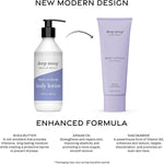 Deep Steep lavender moisturizer texture on skin