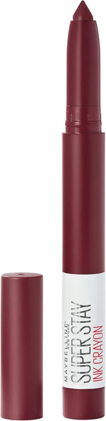 Maybelline Super Stay Ink Crayon Lipstick Makeup, Precision Tip Matte Lip Crayon with Built-in Sharpener, Longwear Up To 8Hrs, On The Grind, Purple Mauve Pink, 1 Count - Image 10