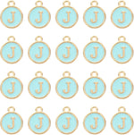 PATIKIL 50pcs Letter Charm Alphabet Charm Initial Pendant Charm Bulk Cute Double Sided Blue DIY for Jewelry Making Bracelet - Image 12