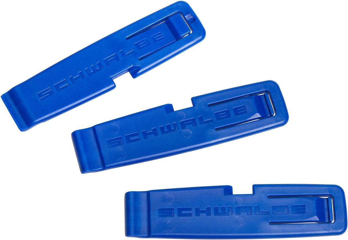 Schwalbe tyre levers front view bicycle tool