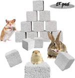 Nine pieces small animal dental health pumice blocks assortment