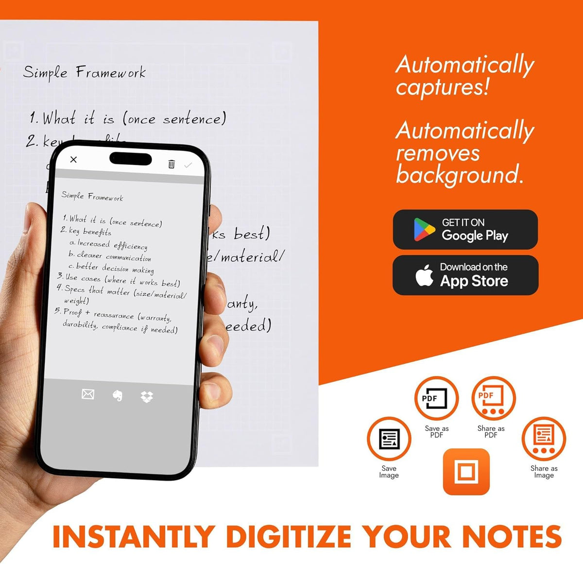 Roaring Spring smart notebook app scanning demonstration