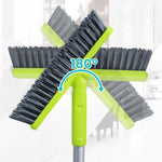 KalTell bathroom tile cleaning brush with pivoting head