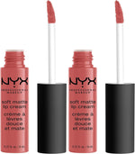 NYX Soft Matte Lip Cream Zurich displayed with product label