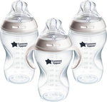 Tommee Tippee feeding bottle 11oz 3 pack for thicker feeds