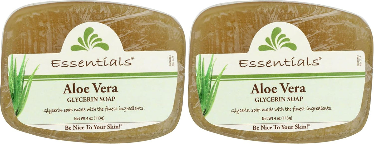 Clearly Natural Essentials Aloe Vera Pure and natural glycerine soap 4 oz - Image 10