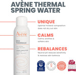 Avène facial mist spray nozzle detail