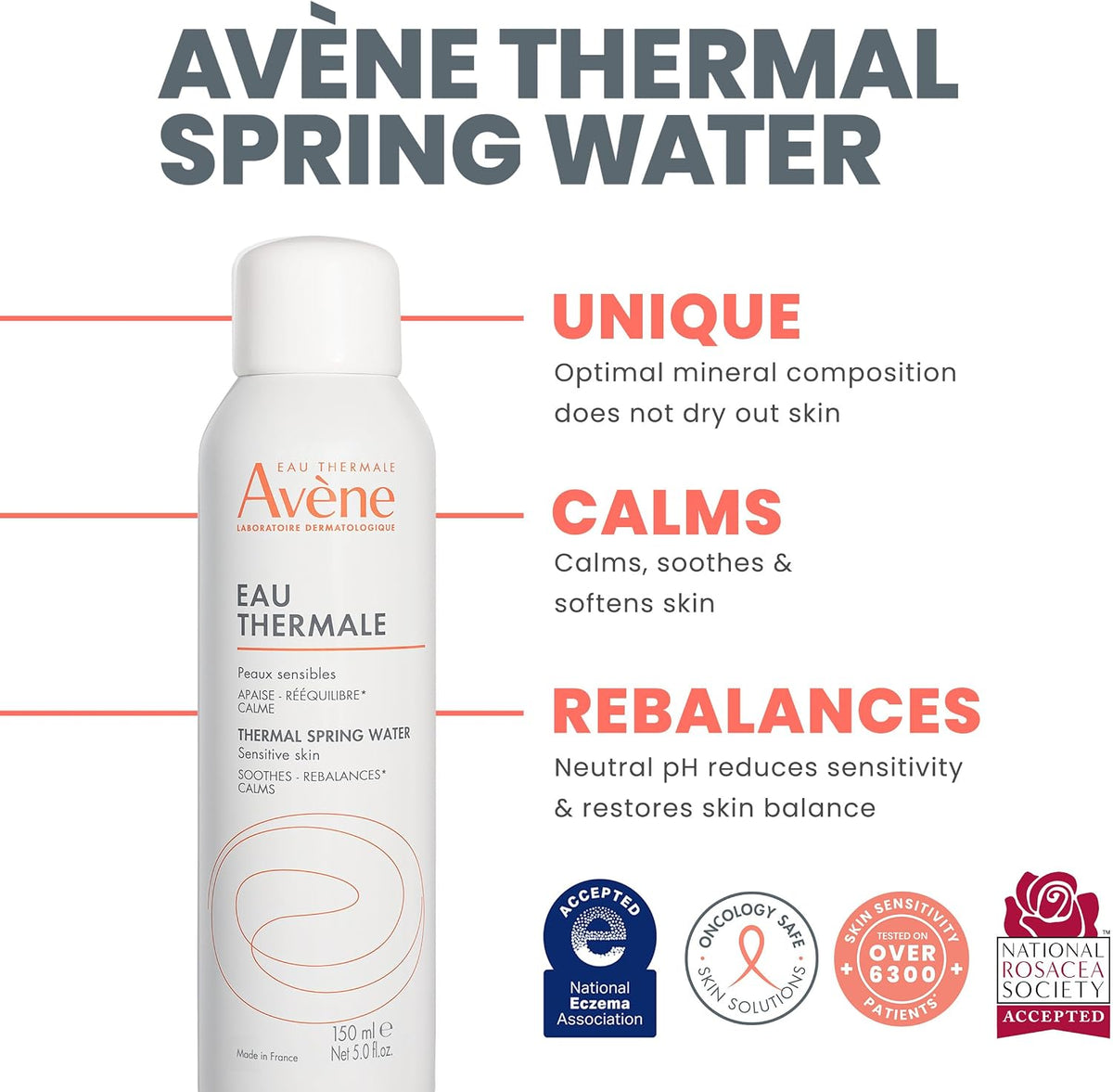 Avène facial mist spray nozzle detail