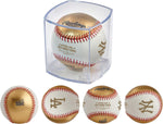 Rawlings 2024 World Series dueling baseball displayed for memorabilia fans