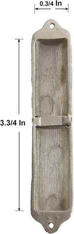 Creative Judaica pomegranate design door mezuzah mounted