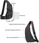 Nicgid casual shoulder bag displayed on a model for urban commuting