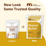 Micro Ingredients powdered peanut butter net weight label