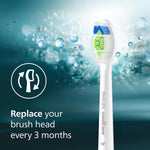 Philips Sonicare W DiamondClean 2 count package back view