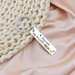 Ikacvb Valentine's day novelty keychain close up