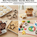 Butterfly and oak leaf shaped kitchen tools