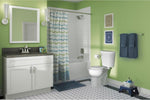 Delta Dryden bathroom tissue holder angled perspective