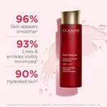 Clarins anti aging face lotion packaging and side profile