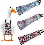 UKJENT pet duck diaper setup showing adjustable hook and loop buckle closure