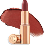 BrandBeauty Charlotte Tilbury Matte Revolution lipstick front view gold tube