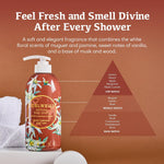 Close up of Jigott Edelweiss lotion branding