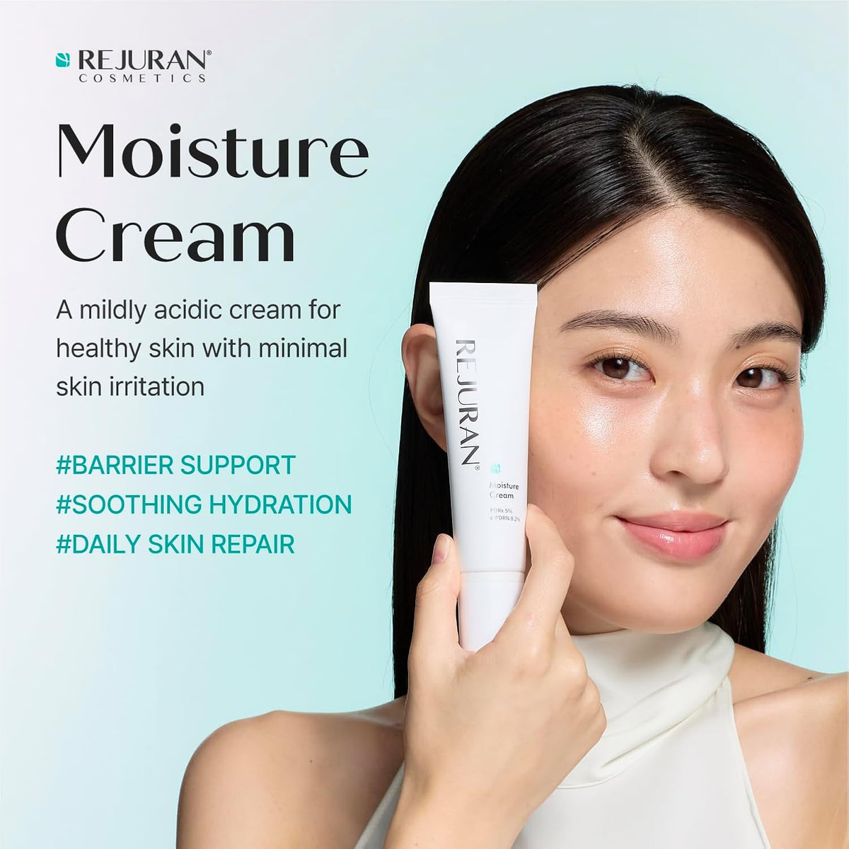 Rejuran Moisture Cream 60g jar label details