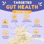 Nature Target 6 billion CFU pet probiotic powder nutrition label and ingredients list