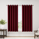 ChrisDowa Room Darkening Curtains for Bedroom and Living Room 84 Inch Long | 2 Panels Set, Thermal Insulated, Noise Reducing, Grommet, Blackout Drapes, Window Treatments, Cappuccino, 52 x 84 Inch - Image 14