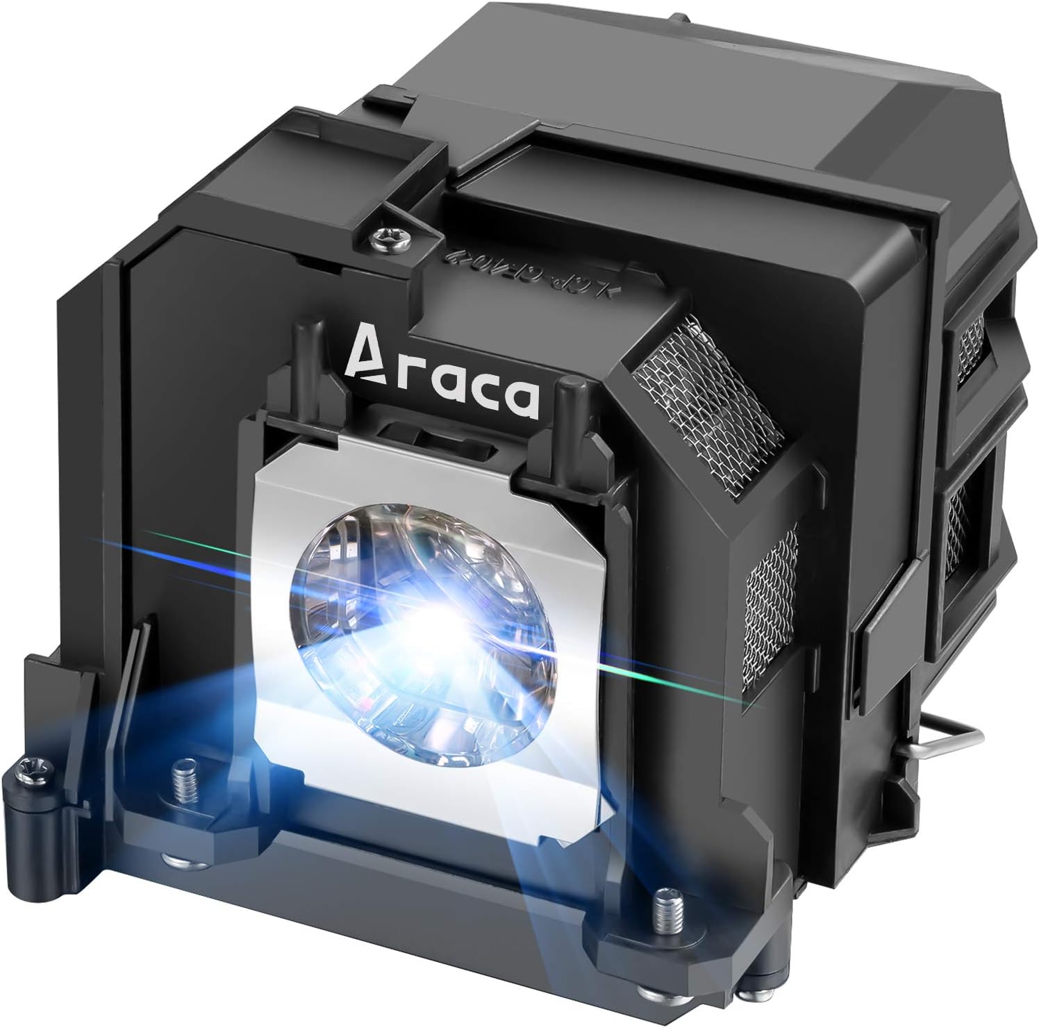 Araca ELPLP80 V13H010L80 Projector Lamp front view replacement module for Epson models.