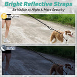 Durable stretchable dog rope designed for medium and large dog breeds