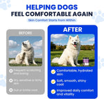 Allyeah premium USA imported omega 3 pet supplement close up