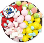 Marshmallow Foamy Mix - Marshmallow Candy Mix - Soft Foam Candy Assortment - Heart Mushroom and Marshmallow Shapes - Sweet Treat Candy Mix - 907g - Image 14