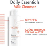 Avène Gentle Milk Cleanser label details