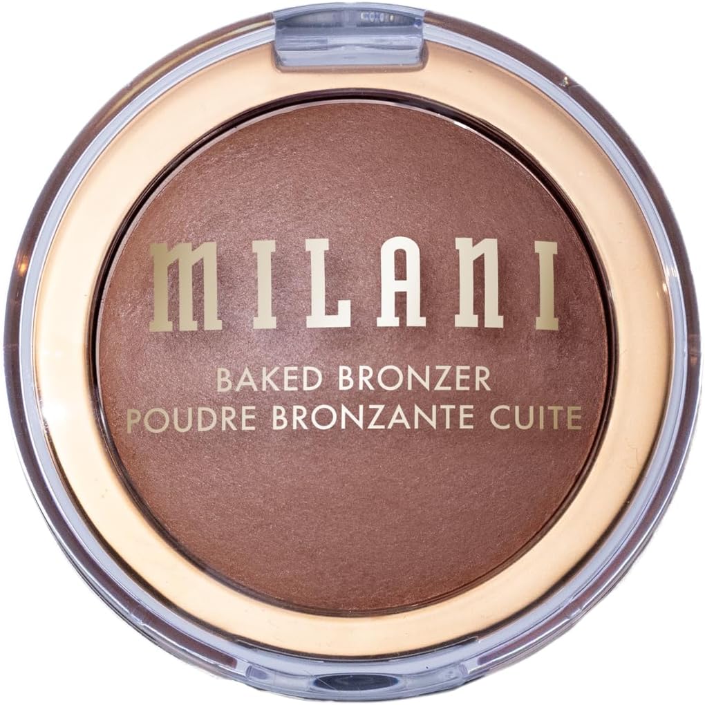Milani Baked Bronzer - Long-Lasting Powder for Natural Sun-Kissed Glow- Lightweight, Buildable & Streak-Free Makeup with Radiant Finish- Talc-Free, Vegan & Cruelty-Free, Made in Italy, Capri Copper - Image 9
