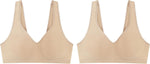 Hanes Women's Wireless Bra, Smooth Comfort Full-Coverage T-Shirt Bra for Women, Single Or 2-Pack - Image 10